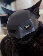 Bat Pet Mask Cool Photo Prop for Cats Dogs Halloween Funny Black Superhero Cute Bat Cat Accessory Pet Toy Prank Decor