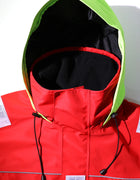 LKVER Outdoor Waterproof Hoodie Keep Warm Sailing Jacket Water Resistant and Windproof Nautical Suit