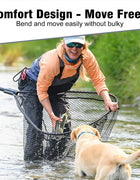 Goture-Thickened Fly Fishing Waders, 100% Waterproof Fishing Clothes, Chest Overalls, Breathable Boot, S, M, L, XL, XXL