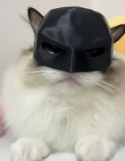 Cat Bat Cool Man Mask Cat Mask Matte Cute Bat Mask Toys Cat Bat Halloween Costume For Cats Pet Supplies