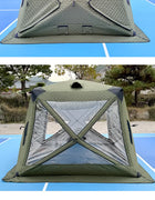 Shelter Camping Thicken Winter Fishing Tent Black Gray