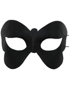 Adult Masquerade Party Bat Bunny Mask Black PVC Boundless Mask for Men Women Carnival Masquerade Prom Ball Party Beauty Mask