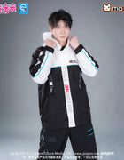 Moeyu Hatsune Miku Cosplay Hooded Loose Jacket Winter Trench Coat Anime Costume Casual Outwear For Men And Women