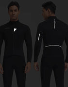 Santic New Cycling Sets Autumn and Winter Keep Warm Cycling Suit Sets Windproof Cycling Jacket for Bicycles