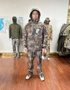 Men's Winter Camouflage Hudson Waterproof Jacket Insulated Fishing Hunting Outdoor Camo Thermal Protection