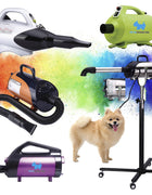 pet blower Petsproofing Smart Pet Water Blower Single Motor High Power Mute Large Dog Hair Dryer with Novelty Design Made Stainl