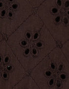 Nlzgmsj 2026 Summer Elegant Brown Embroidered Set V Neck Collared Blouse & High Waist Pants & A Line Skirt Casual Suit for Women