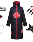 Child Adult Akatsuki Cloak Cosplay Costume - # BOAA33310001
