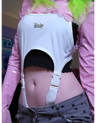 "Baby" Cut Out Bodysuit