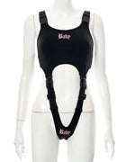 "Baby" Cut Out Bodysuit